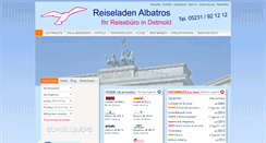 Desktop Screenshot of albatrosonline.de